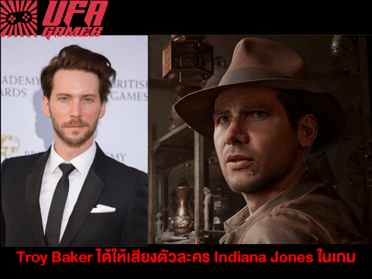 Troy Baker ได้ให้เสียงตัวละคร Indiana Jones ในเกม